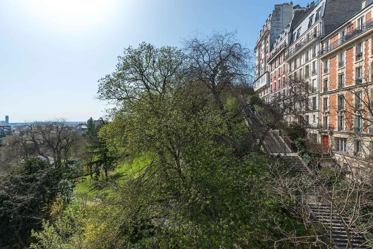 Bel Appartement Lumineux Sur La Butte Montmartre Paris France